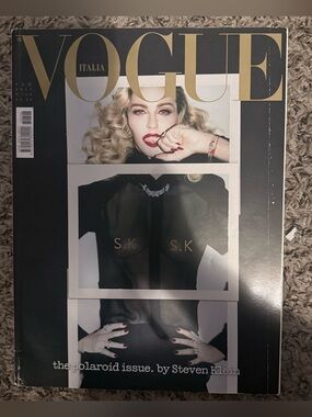 VOGUE Italia 798 February 2017 Madonna Klein Polaroid issue